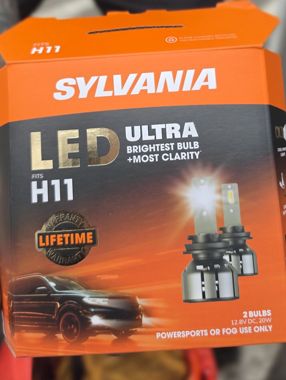 Sylvania LED Ultra H11 Headlights
